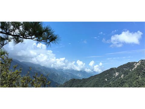 再攀高峰，秦岭2640M